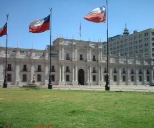 пазл Ла-Монеда дворец, Чили